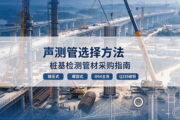 温州声测管选型标准