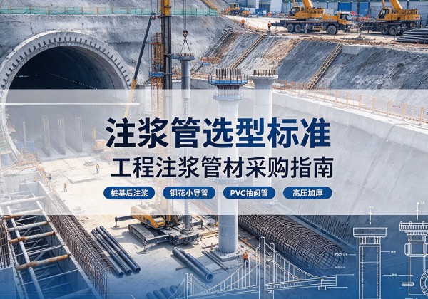 温州注浆管选型标准